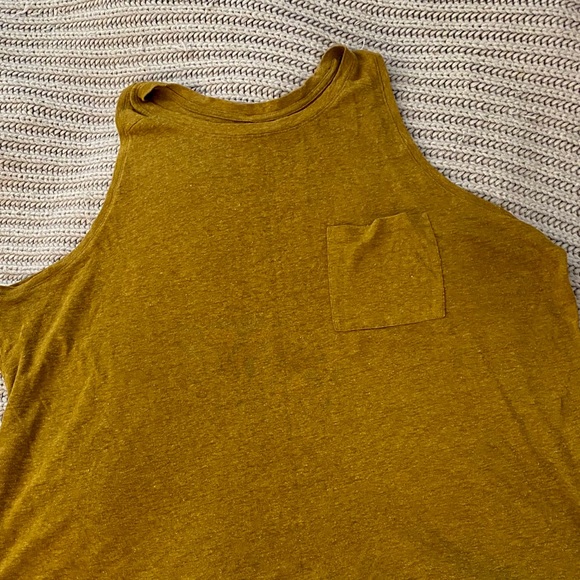 Mustard Green Tank - Picture 2 of 2